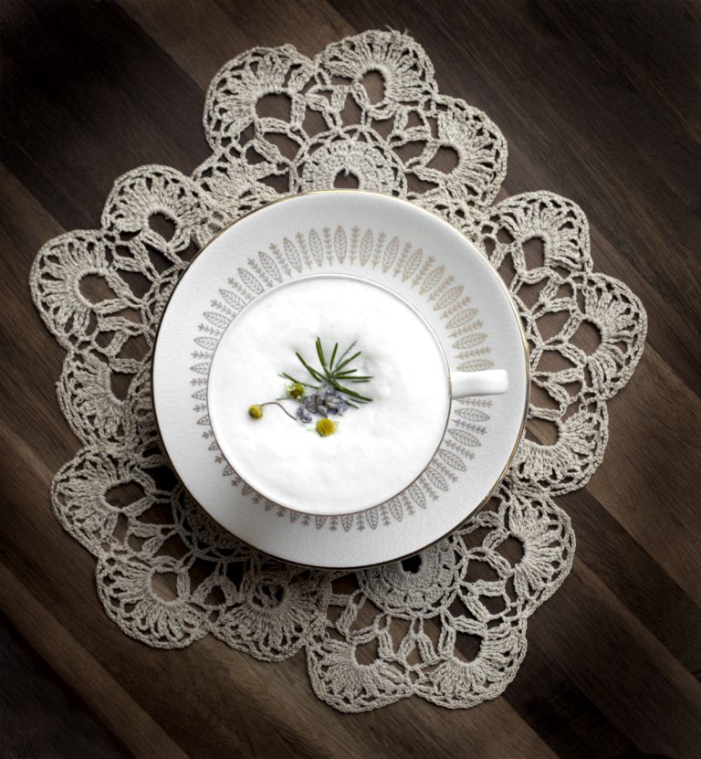 Latté au Sapin baumier, camomille et lavande