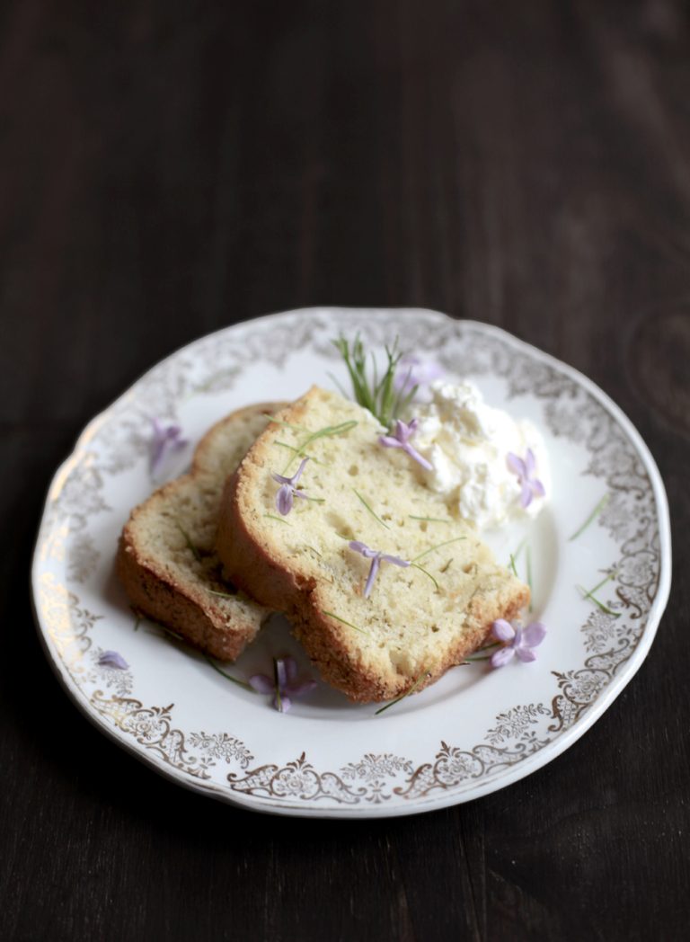 Quatre-quarts au pousse mélèze