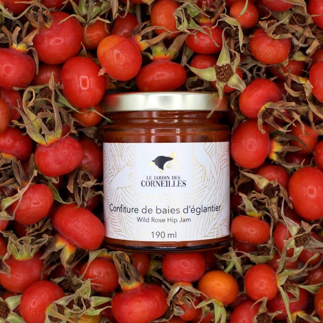 Confiture de baies d'églantier