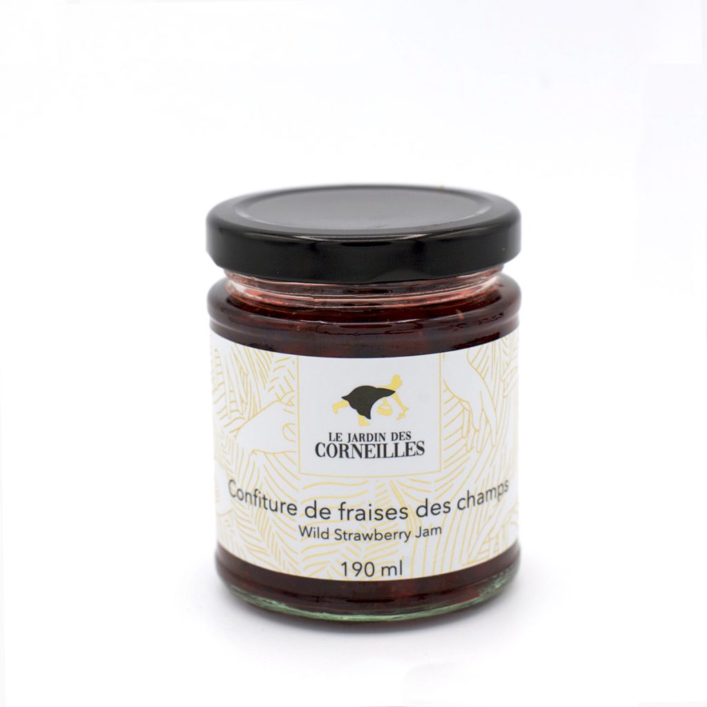 Confiture de fraises des champs
