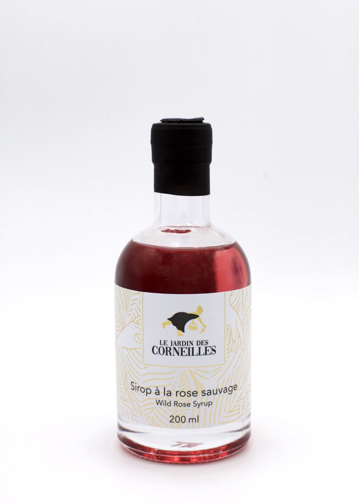 Sirop de rose sauvage