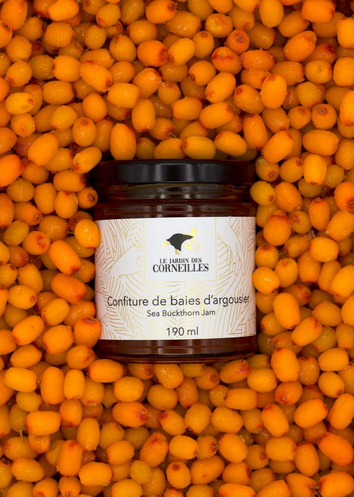 Confiture de baies d'argousier